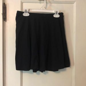 A-Line Black Skirt